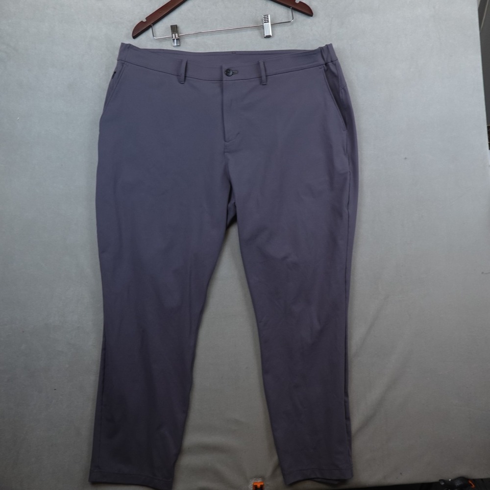 Public Rec Dealmaker Pants Mens 42x30 Gray Performance Zip Pocket